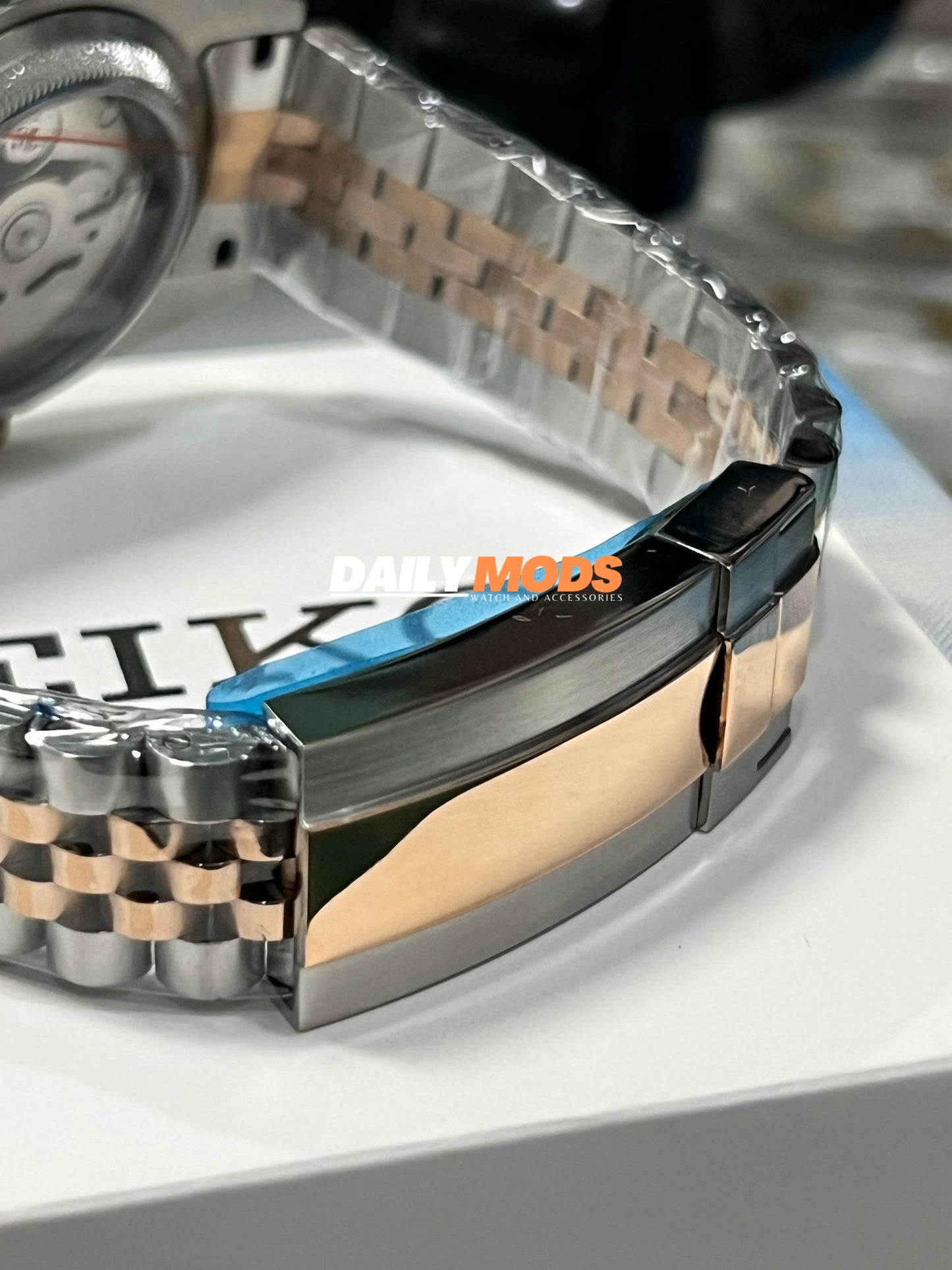 Two-Tone DJ Ice Blue Stud