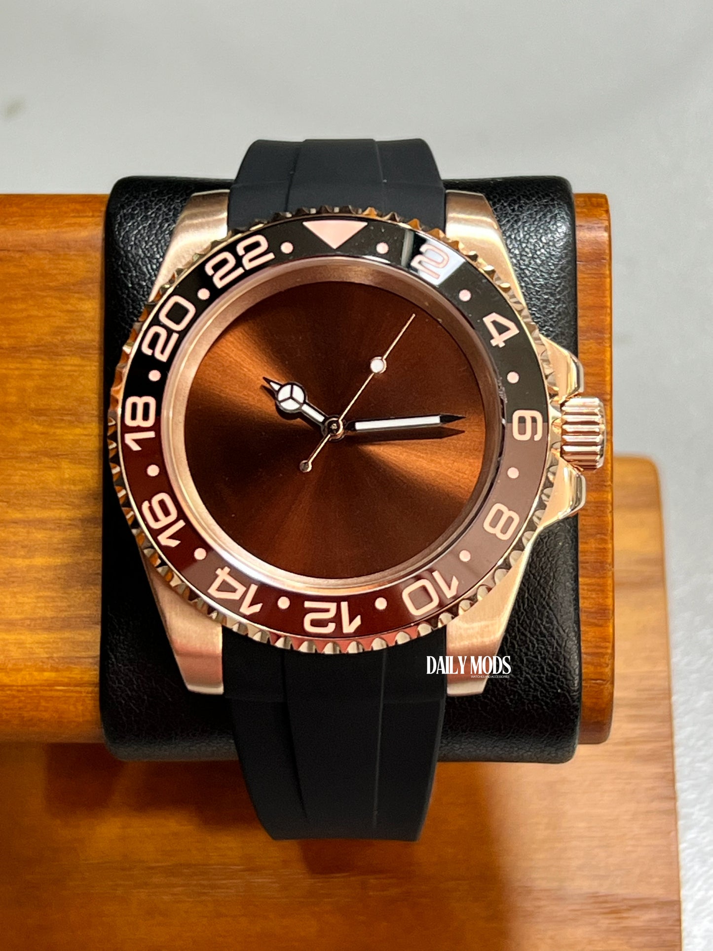 Rosebeer Blank Sunburst Dial 40