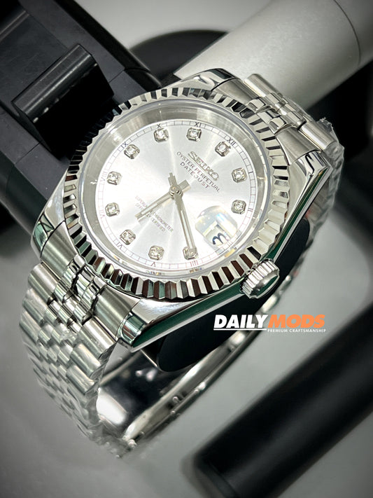 Datejust Silver Stud