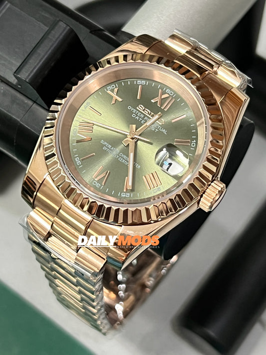 Datejust RG Olive Green