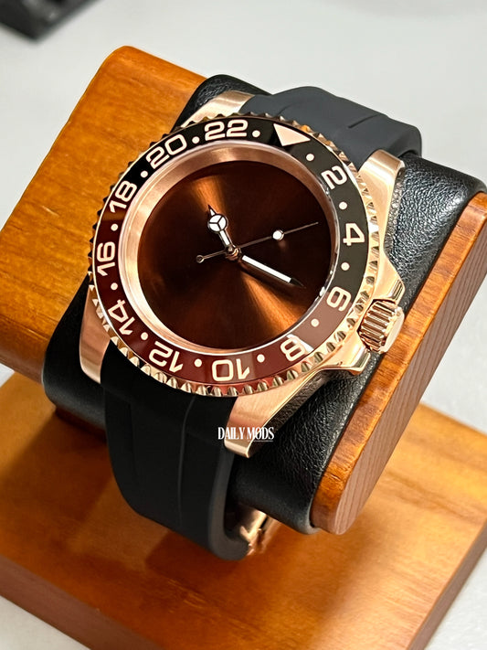 Rosebeer Blank Sunburst Dial 40