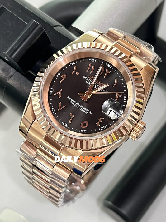 RG Datejust Black Arabic