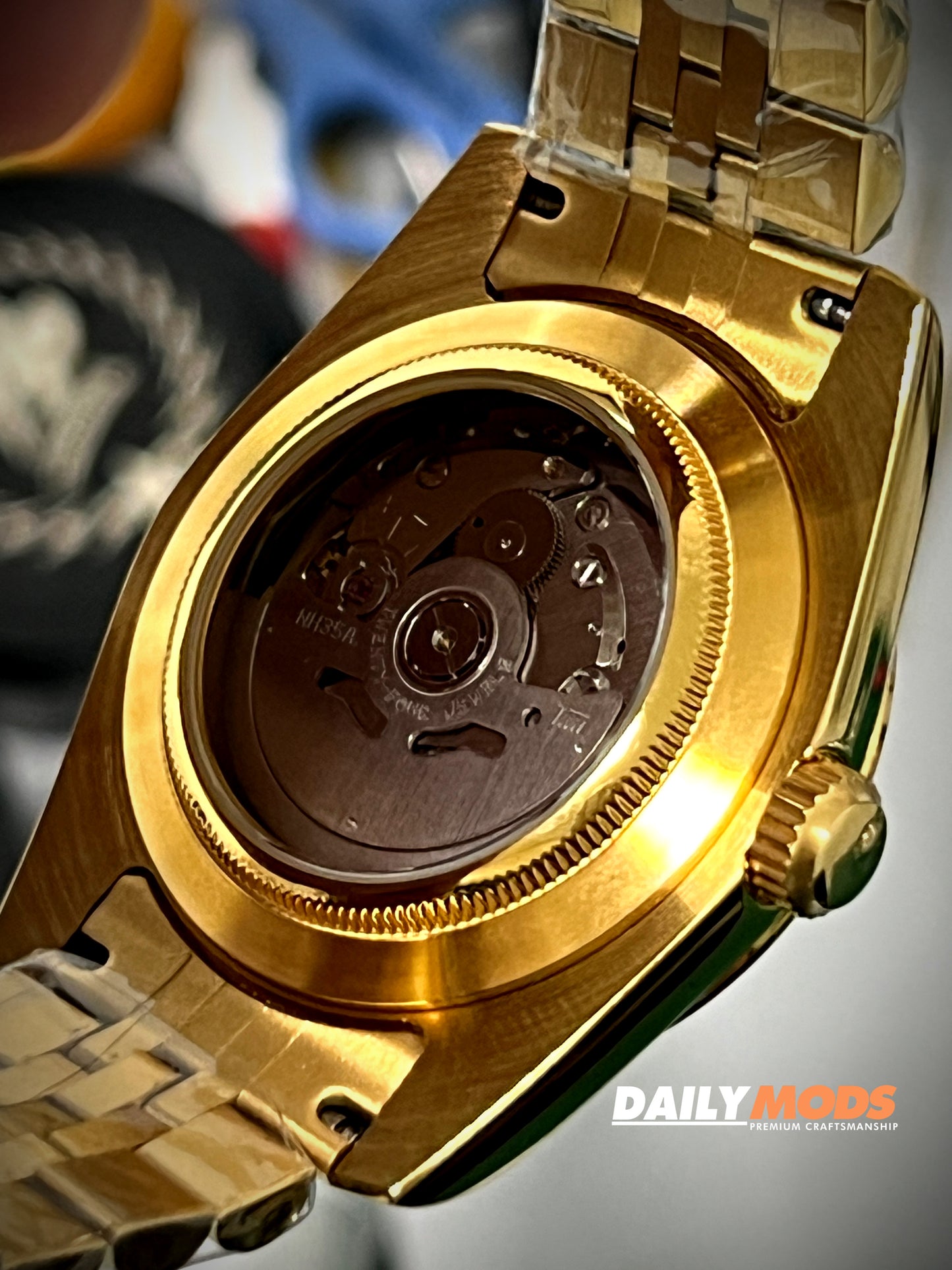 YG Datejust Green Roman